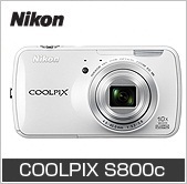 【クリックで詳細表示】Nikon ニコン COOLPIX S800c ホワイト デジタルカメラ