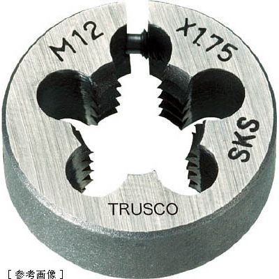 【クリックで詳細表示】トラスコ中山 TRUSCO 丸ダイス 50径 M22×2.5 (SKS) T50D22X2.5