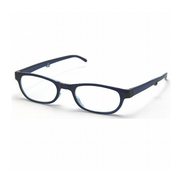 【クリックでお店のこの商品のページへ】ヴィアージェン VIAGEM 折り畳み式 老眼鏡 VFR-01-6-200 クリアブルー