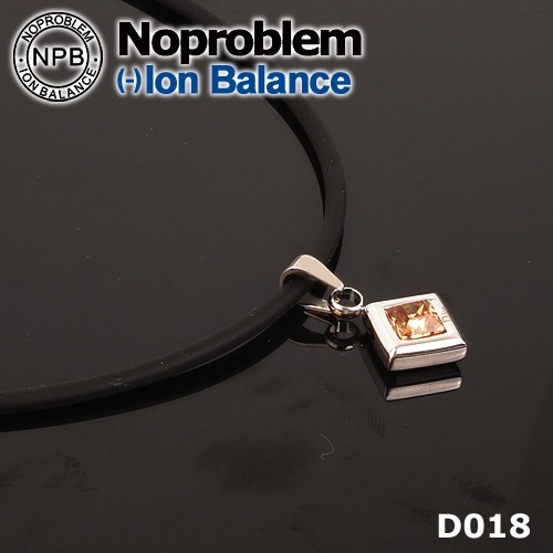【クリックで詳細表示】[Noproblem Ion Balance]D018 ノープロブレム イオン バランス 磁気力 ゲルマニウム チタン ヘルス ネックレス