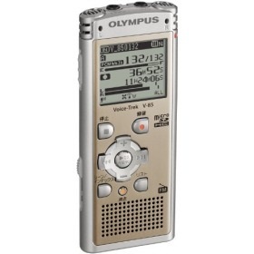 【クリックで詳細表示】V-85 GLD OLYMPUS リニアPCM ICレコーダー VoiceTrek V-85 GLD