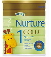 【クリックで詳細表示】Heinz Nurture 清浄オーストラリア天然有機農粉ミルク( 900g x 2)