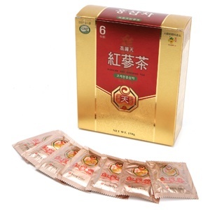 【クリックで詳細表示】韓国食品】高麗人参茶 6年根混合紅参茶 (3g×100包入り)