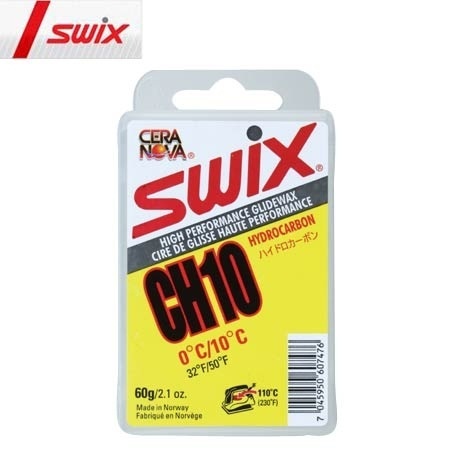 【クリックでお店のこの商品のページへ】SWIX(スウィックス) パラフィンワックス イエロー CH010-6【チューンナップ用品 ワックス】【10W】