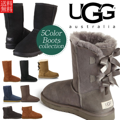 Qoo10L[e ݌Ɍً̋}lIIUGG Australia AO I[XgA Boots Collection u[c RNV Classic Bailey Button Bailey Bow Bling [gu[c
