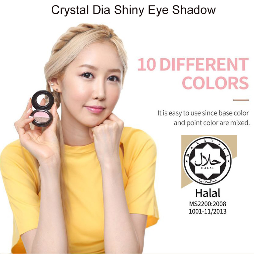【クリックでお店のこの商品のページへ】SUNWOO COSME Crystal Dia Shiny Eye Shadow Certification in(Malaysia) NEW