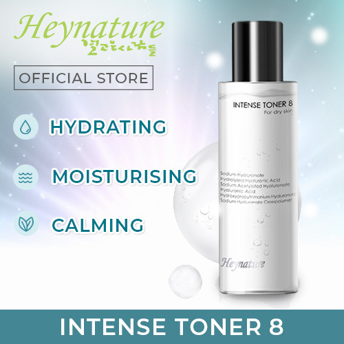 [ heynature ] ★ intense toner 8 (130 ml) | deep hydration with