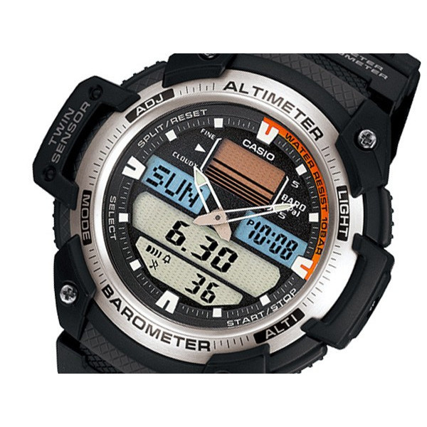 【クリックで詳細表示】カシオ CASIO スポーツギア SPORTS GEAR メンズ 腕時計 SGW-400H-1BJF 国内正規