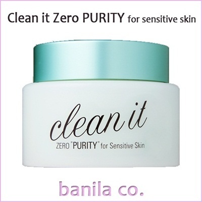 【クリックで詳細表示】バニラコ[banilaco] Clean it Zero Purity 100ml / Purity for Sensitive Skin / Cleansing Cream