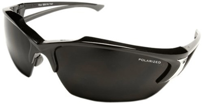 Qoo10L[eAJEdge Eyewear TSDK216 Khor Safety Glasses Black with Polarized Smoke Lens