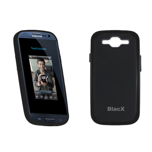 【クリックで詳細表示】[BlacX][BlacX] BlacXケース/サムスンギャラクシーS3(3G/LTE兼用)/アップルiPhone4、4S兼用