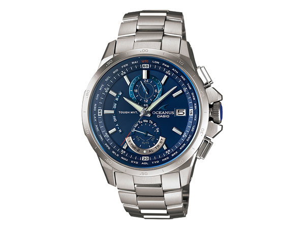 【クリックでお店のこの商品のページへ】カシオカシオ CASIO オシアナス マンタ 電波タフソーラー アナログ 腕時計 OCW-T1000F-2AJF