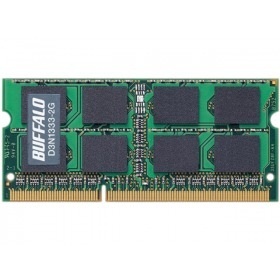 【クリックで詳細表示】バッファロー DDR3-1333 204pin S.O.DIMM 2GB D3N1333-2G