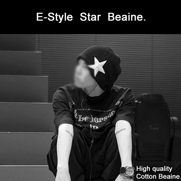 【クリックで詳細表示】[estyle]estyle/2011 star beanie/cap/hat/帽子/ニット帽/キャップ/ベレー帽/ハイ・クオリティー/送料無料