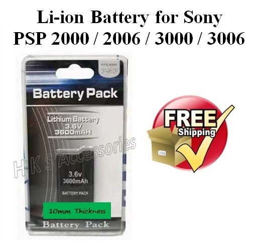 psp 1006 battery