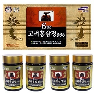 【クリックでお店のこの商品のページへ】NADAUM) HFD06007 - Korea 6 Red Ginseng Extract 365(240x4) by Korean Red Gingeng Promotion Co. Ltd