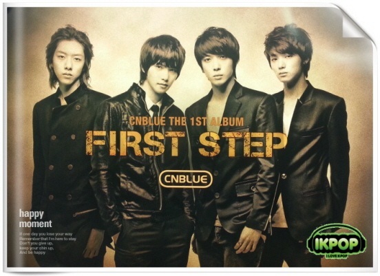 【クリックで詳細表示】[CJ E＆M]ポスター / CNBLUE 1集 - First Step [Poster]