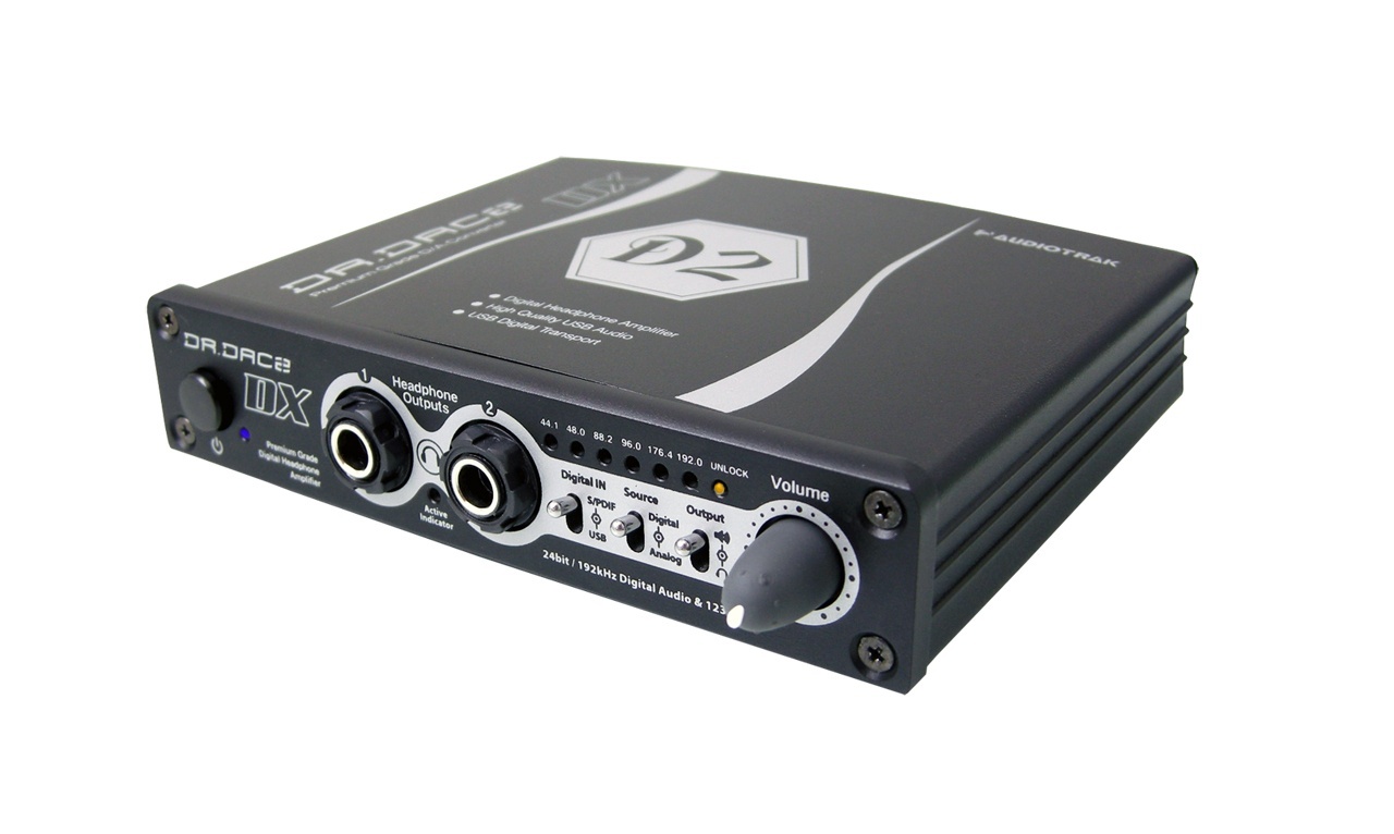 【クリックでお店のこの商品のページへ】[Audiotrak]【EMS 送料無料】AUDIOTRAK オーディオトラック DR.DAC2DX (DAC ＋ Headphone Amp ＋ Usb Audio) DR.DAC2DX Gold