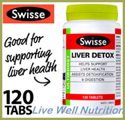 swisse swisse ultiboost liver detox 120tablets/liver health