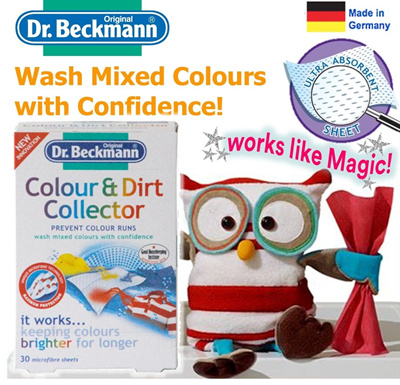 Buy [Made in Germany] Dr. Beckmann Colour and Dirt Collector 30s / Microfibre Prevent Color / Prevent Colour Fade / Magic Sheet / Keep Colours Vibrant / Laundry / Washing