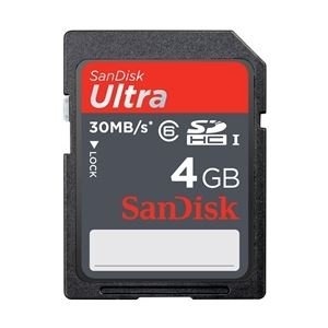【クリックで詳細表示】SanDisk Ultra SDHC UHS-I カード 4GB SDSDH-004G-J35