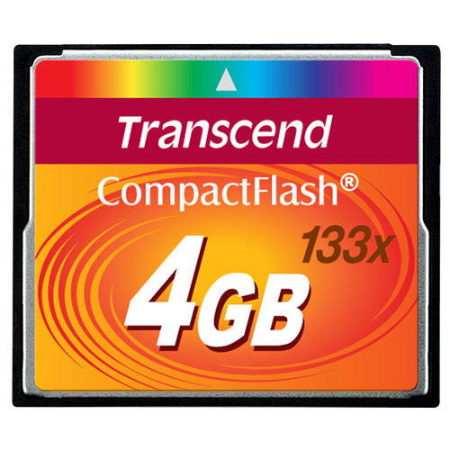 【クリックで詳細表示】◇ 【4GB】 Transcend/トランセンド コンパクトフラッシュ 133倍速 永久保証 TS4GCF133 ◆メ