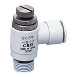 【クリックで詳細表示】CKD CKD ワンタッチスピードコントローラー SC3W-8-6 SC3W-8-6