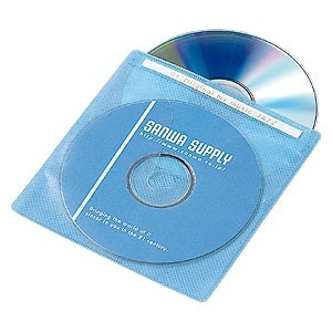 【クリックで詳細表示】サンワサプライ FCD-FN50MX CD・DVD用不織布ケース(50枚セット・5色ミックス)