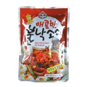 【クリックでお店のこの商品のページへ】アシ 辛口タコ炒めソース226g ソウル市場、韓国食品、韓国料理、サムゲタン、キムチ