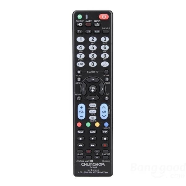 【クリックでお店のこの商品のページへ】Universal Remote Control E-L905 For LG Use LCD LED HDTV 3DTV Function