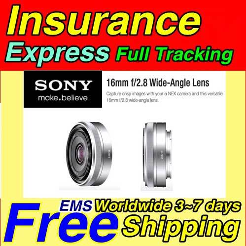 【クリックでお店のこの商品のページへ】[ソニー]NEXカメラ16ミリメートルF 2.8レンズの互換性のある新しいSONY SEL16F28。