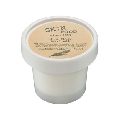 【クリックでお店のこの商品のページへ】[SKIN FOOD][60個限定]韓国コスメ/スキンフード/SKINFOOD/(大容量190g)ライスマスクウォッシュオフ＋サンプル2種 Rice Mask BIG SK-303-1