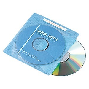 【クリックで詳細表示】サンワサプライ FCD-FR50MX CD・DVD用不織布ケース(50枚セット・5色ミックス)