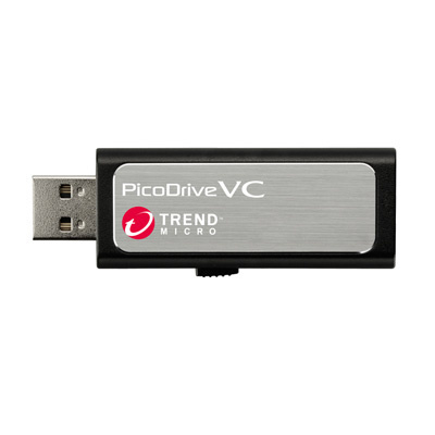 【クリックで詳細表示】グリーンハウス ウイルスチェックUSBフラッシュメモリ ピコドライブ・ブイシー 4GB GH-UFD4GVCS