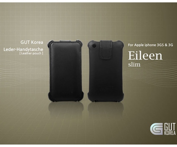 【クリックでお店のこの商品のページへ】★iPhone 3GS/3G CASE ケース ★皮革 ケース ★ Eileen slim leather case