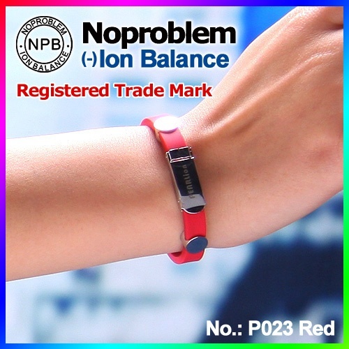 【クリックでお店のこの商品のページへ】[Noproblem Ion Balance] P023 ノープロブレム イオン バランス 磁気力 ニュウファッション ヘルス スポーツ バンド ブレスレット