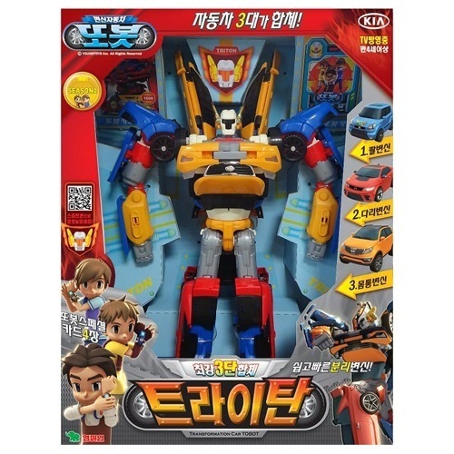 【クリックで詳細表示】TY130 - Tobot (Trasforming Robot) - Tobot Tritan