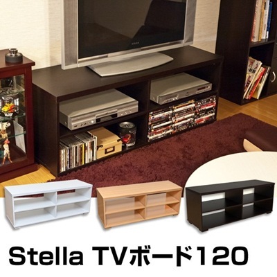【クリックでお店のこの商品のページへ】【送料無料】Stella TVボード 全3色