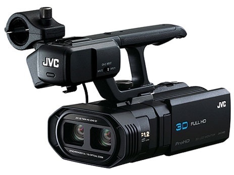 【クリックで詳細表示】[JVC]新品JVC ビクター GY-HMZ1 業務用3Dメモリーカメラレコーダー