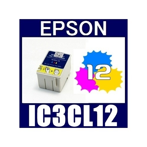 【クリックで詳細表示】IC3CL12 カラー 互換品インクカートリッジ