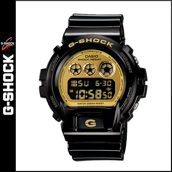 【クリックでお店のこの商品のページへ】カシオ CASIO G-SHOCK 腕時計 DW-6900CB-1JF CRAZY COLORS Gショック GSHOCK ブラック ゴールド メンズ レディース [1/15 再入荷]
