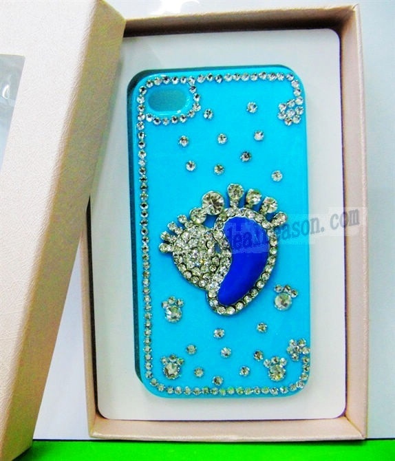 【クリックで詳細表示】【1800円以上購入送料無料】★新着！クリスタルに光るiPhone5/4/4S 手工精制 100％ Handmade 3D Crystal Case Cover for Iphone5/4/4S S