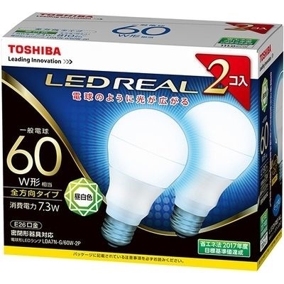 【クリックで詳細表示】東芝 LED蛍光ランプ LDA7N-G/60W2P