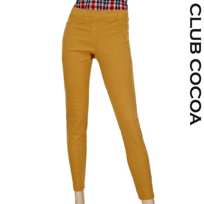 【クリックでお店のこの商品のページへ】[CLUB COCOA]Color banding skinny pants＿CCF1PT8040