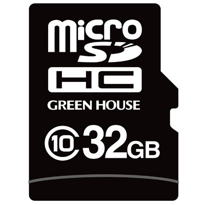 【クリックでお店のこの商品のページへ】グリーンハウス Automotiveに最適 インダストリアルmicroSDHCカード 32GB GH-SDMI-WMA32G
