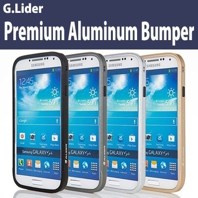【クリックで詳細表示】[ギャラクシーS4]G.Lider Premium Aluminum Bumper/7 Color/新商品/無料高速配送