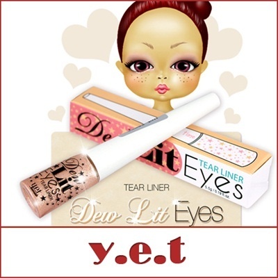 【クリックでお店のこの商品のページへ】[Y.E.T][y.e.t] Dew Lit Eyes Tear Liner 5.5g / Eye Liner