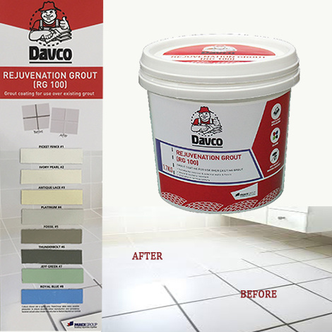 Qoo10 DavcoRejuvenation Grout RG100 1 7KG 8 Colours Anti