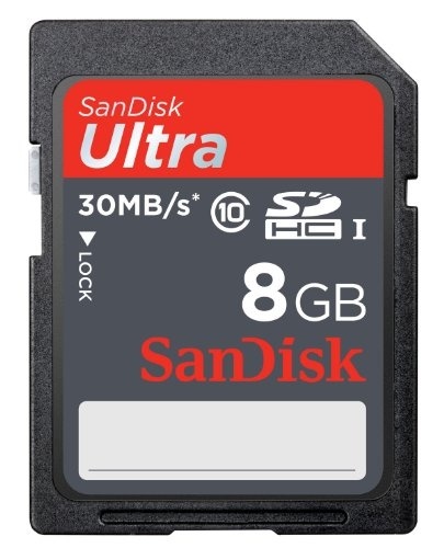 【クリックで詳細表示】SanDisk UltraSDHC UHS-I カードClass10 8GB SDSDU-008G-J35