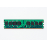 【クリックでお店のこの商品のページへ】[ELECOM(エレコム)] DDR2-800/PC2-6400に対応した240pin DDR2-SDRAM DIMM[2G×2]DDR2メモリモジュール ET800-2GX2